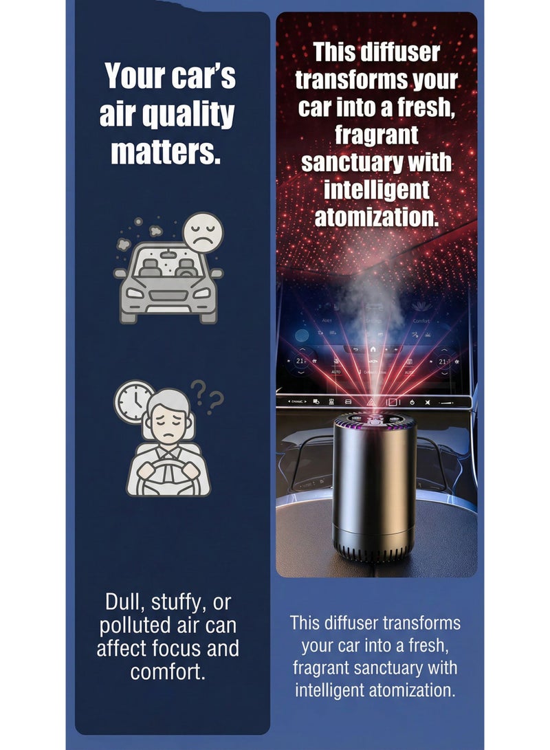 ThangCore 3-in-1 Starry Night Atmosphere Essential Oil Diffuser - Image 3